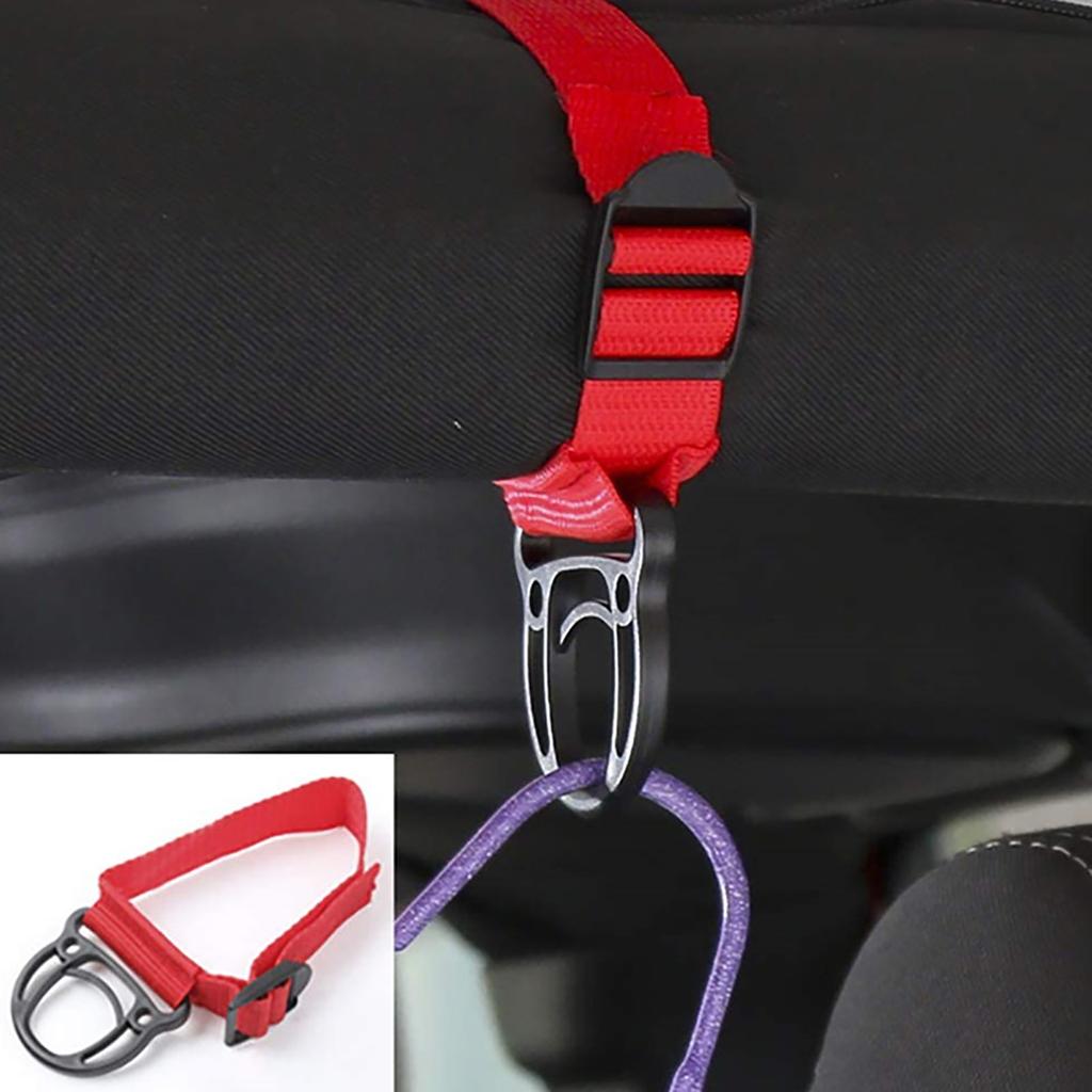 4pcs/set Car Backrest Hook Versatile Car Interior Hook Secure Car Backseat Organizers Secure Hold for Various Items