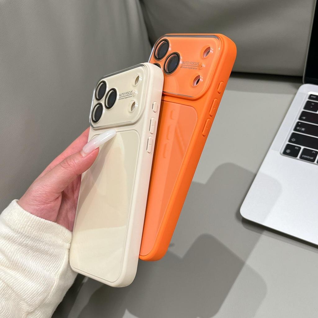 Premium Candy Color Glass Case for iPhone 16 Pro Max/17