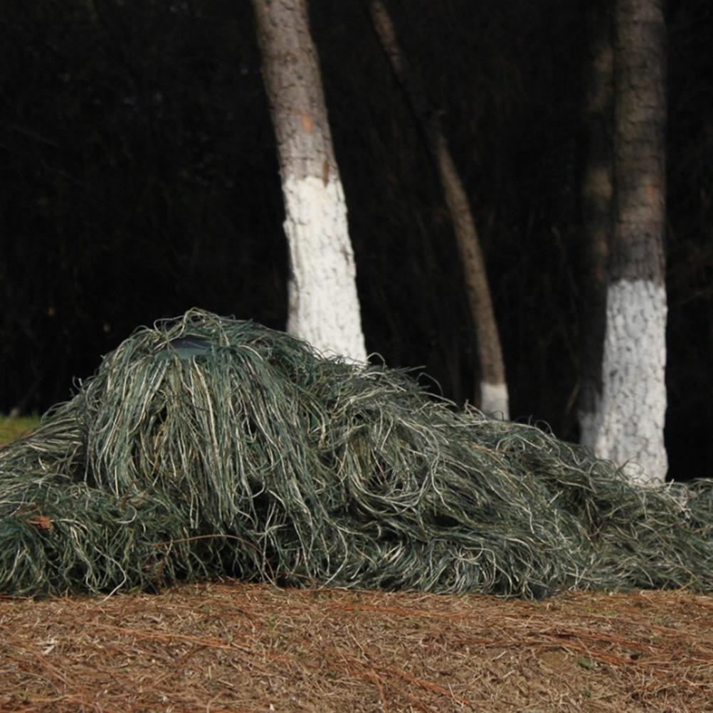 5 In 1 Ghillie Suit 3D Leaf Camo Clothing Suits Camouflage Apparel Including Jacket Pants Hood