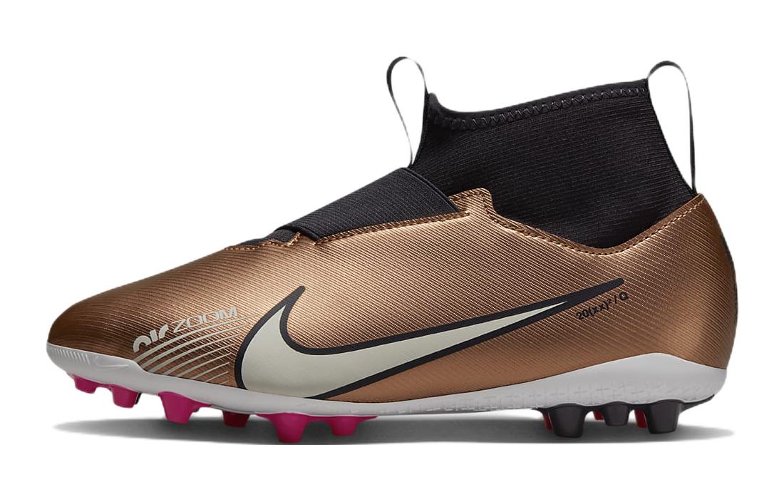 

Футбольные бутсы Nike Mercurial Superfly 9 для детей, устойчивые к скольжению, с амортизацией, износостойкие, средней высоты, цвет Metallic Copper DR6043-810 32