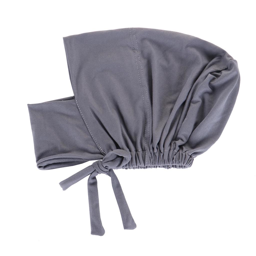 Multicolor Elastic Milk Silk Snood Hat - Adjustable Hair-Hiding Headscarf