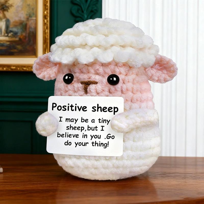 Custom Crochet Dolls Handmade Pocket Hug Animal Positive Plant Bespoke Unique Knitted Doll Plush Toy Gift For The One I Love