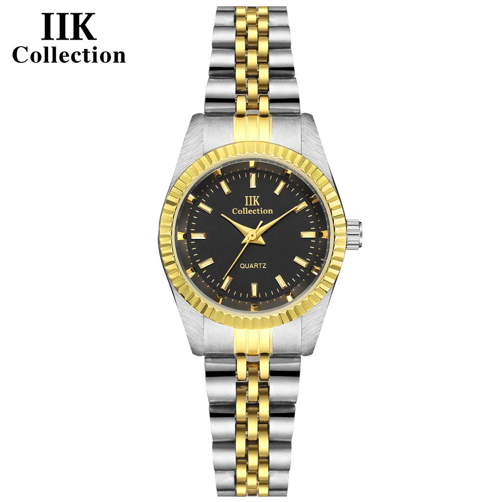 IIK Neu Frauen Quarzuhr Kompakte Edelstahl Band Wasserdicht Mode Marke Uhr Frauen Armbanduhren