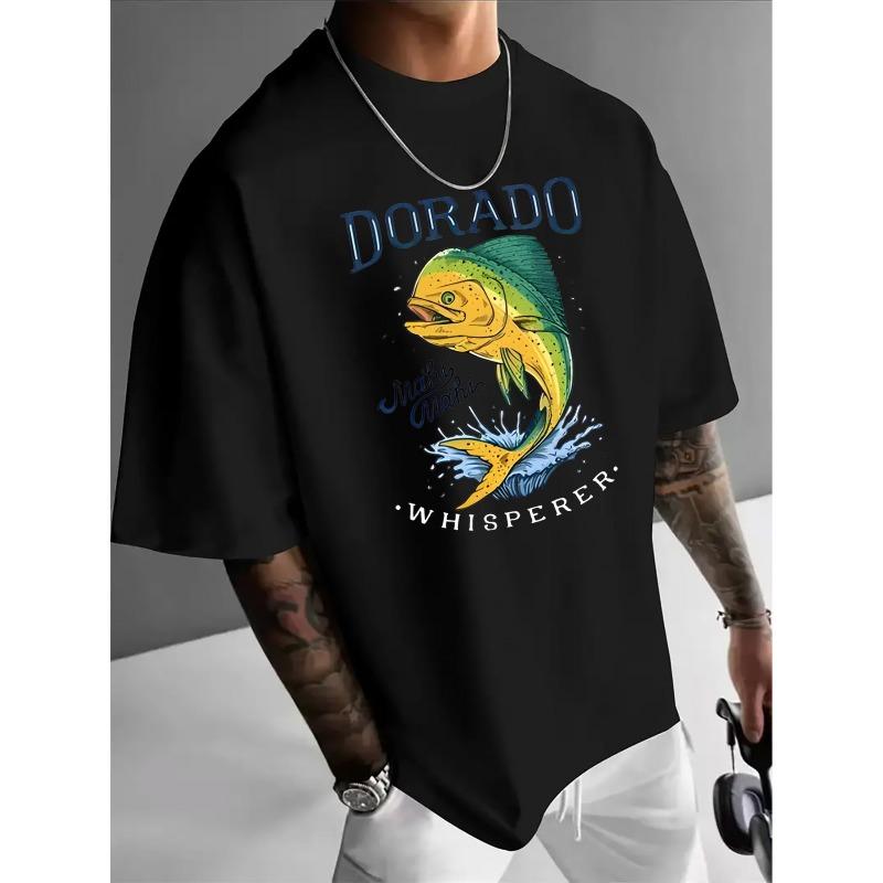 Men'S Summer Round Neck Short Sleeve T-Shirt, Stylish And Versatile with Trendy Prints