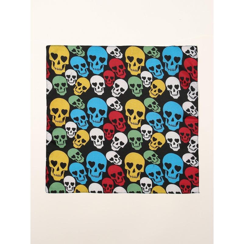 54cm*54cm Fashion Cotton Hip Hop Head Scarf Paisley Square Scarves Headwear Bandanna Hair Band Neck Wrist Wrap Band Accessories