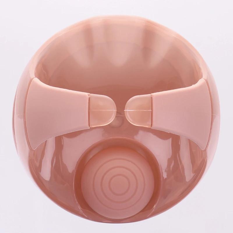 Silicone Bath Brush Soft Massage Brush Silicone Body Shower Scrubber with Soap Dispenser Soft Bristles Bath Massage Body Brush