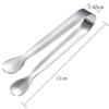 1 Pc Mini Stainless Steel Food Sugar Clips Bar Ice Cube Tong Barware Accessories