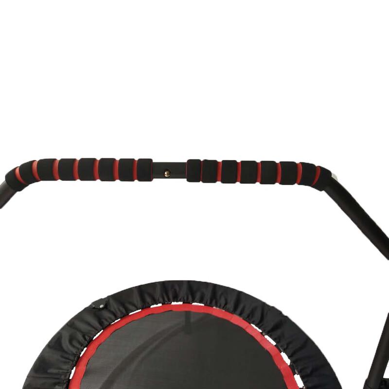 Foldable 40-inch Mini Trampoline with Handrails