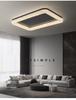 Luxury Italian Minimalist Resin Ceiling Chandelier for Living Room, Bedroom, or Restaurant
