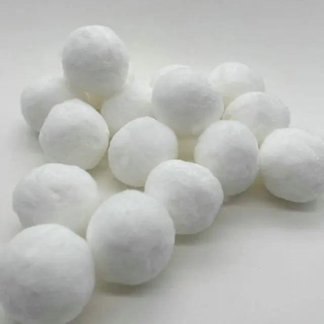300/500/700g Palline Pulizia Filtri Piscina Purificazione Acqua Fibra Trattamento Acque Reflue Acquario Cotone Filtrante