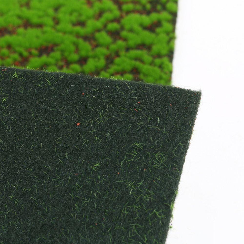 DIY Fake Moss Grass Turf Durable Eternal Life Artificial Moss Carpet 50*50cm Lifelike Simulation Moss Sheet Living Room
