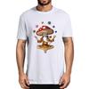 Unisex Fashion Psychedelic Meditation Magic Mushroom Funny Unisexs 100 Cotton Tshirts Unisex Soft Tee
