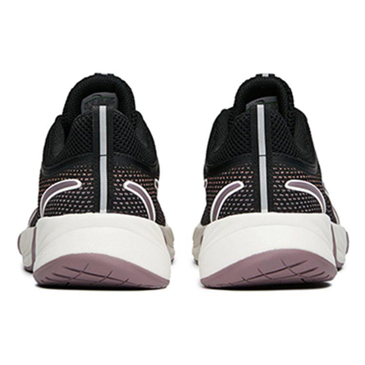 Anta Mesh Low top Running Shoes Women's Black Purple 122145523-5