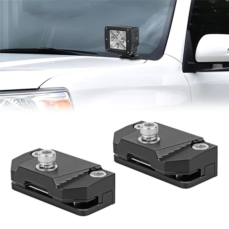 Universal Car Lights Bracket Car Hood Mounting Holder Light Work Bar Led Mount Clamp For SUV Autos