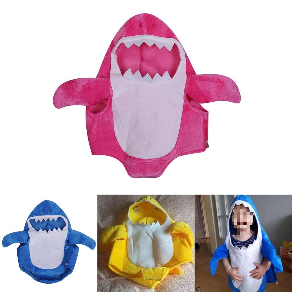 Shark Cartoon Baby Toddlers Kids Halloween Costume Fancy Dress Outfit Gifts