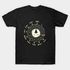 Retro Rotary Dial Black T shirt Size S-4X Casual