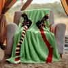 Manta de Franela Pippi Suave Cálida para Todas las Estaciones, Diseño para Acampar, Viajes en Coche, Senderismo Sofá, Cama, Oficina Regalo Perfecto para Fiestas