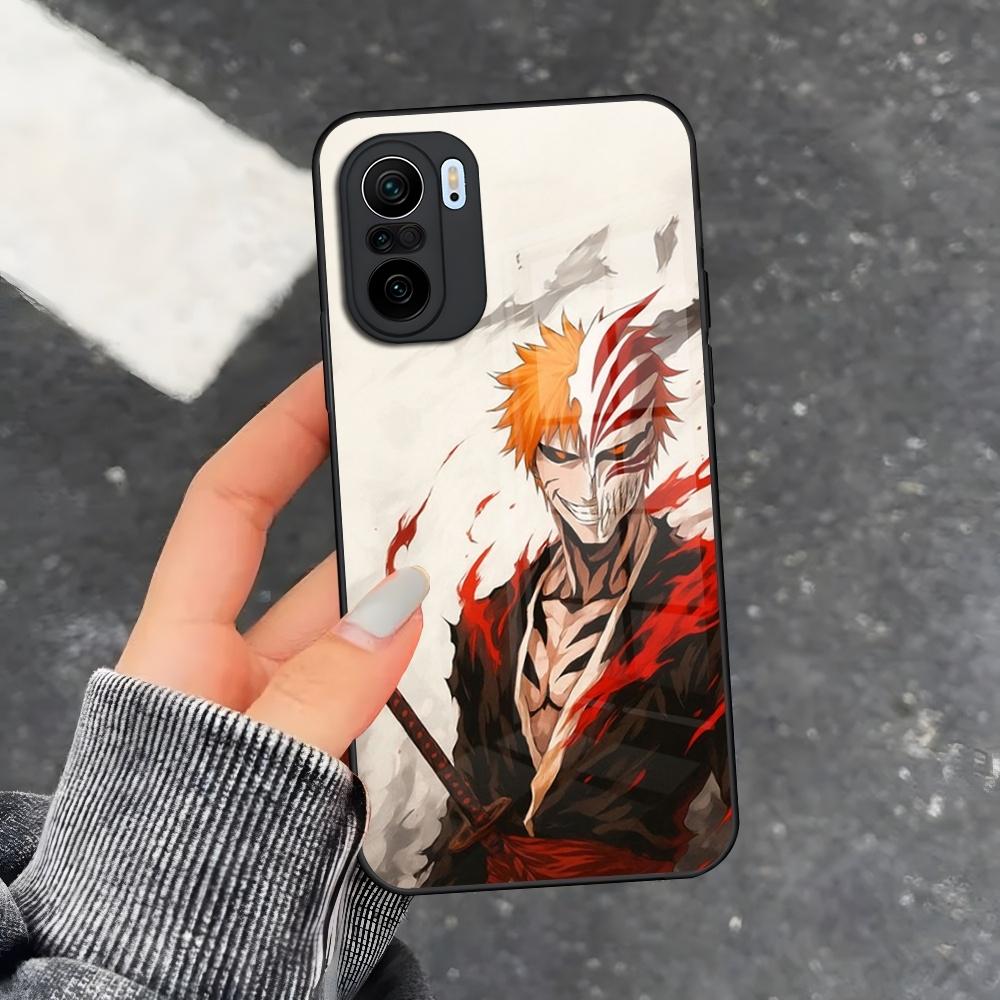 Bleach Kurosaki Ichigo Phone Case for Xiaomi 15 14 13 12 X Redmi Note 10 Mi 11 S Lite T Pro ultra glass Cover