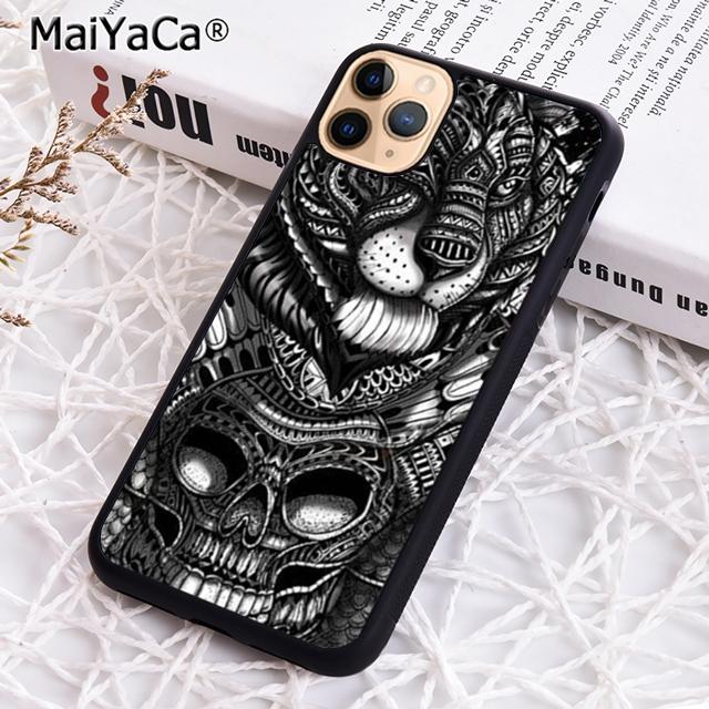 Mexican Sugar Skull Phone Case For iPhone 17 Air 16 pro max 15 14 plus 12 13 Shell Cover coque