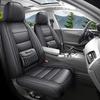 Set Completo 5 Posti Coprisedili Auto in Ecopelle PU Resistenti e di Supporto per Volkswagen Tiguan per Hyundai Venue per KIA Sportage