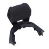 Motorcycle Rear Passenger Seat Tailstock Backrest Aluminum Alloy Passenger Backrest Cushion Pad for