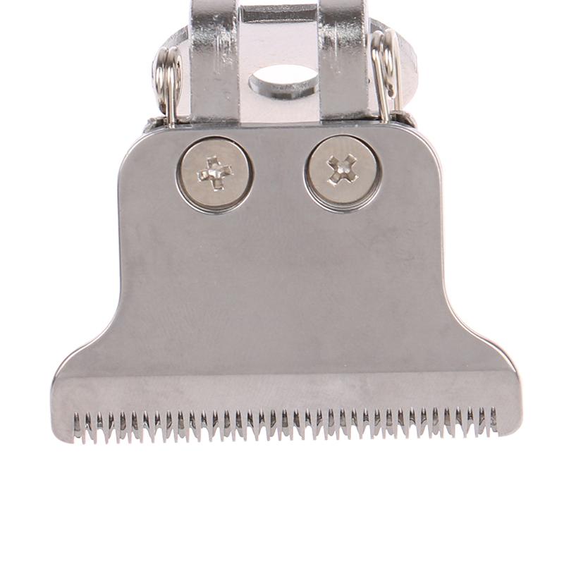 T Shaped Hair Clipper Blade With Stand T9 Blade Trimmer Replace The Cutter Head Of The Hair Clipper Replacement Clipper Head