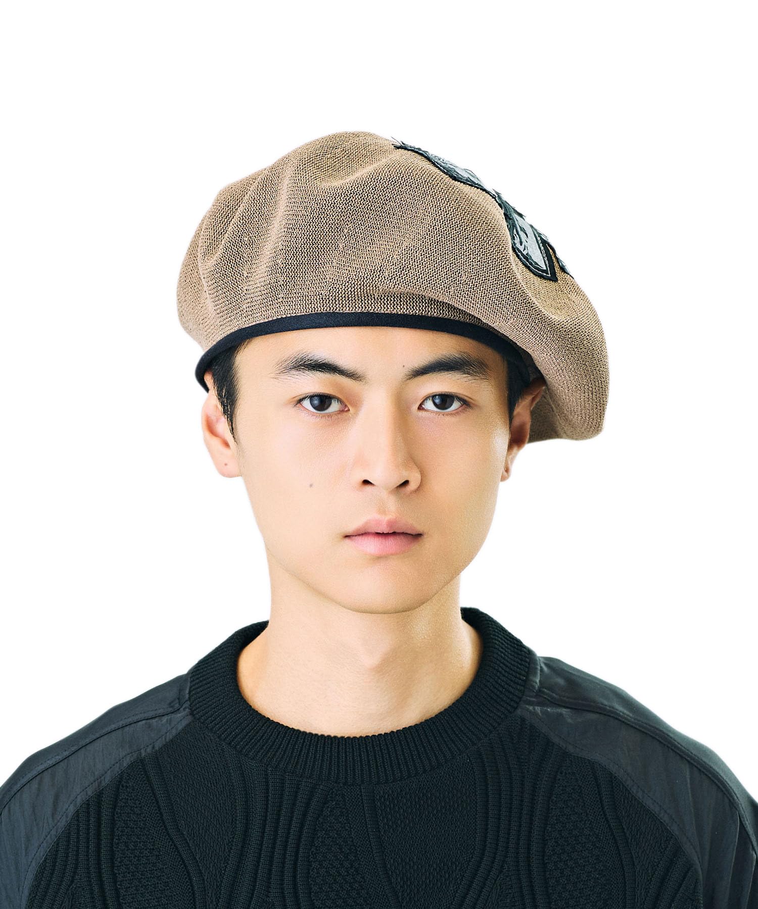 Andy Warhol PATCH BERET [Kashira] бежевый