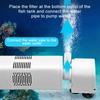 5 In 1 Aquarium Filter Pump Fish Tank Submersible Air Oxygen Aerator Aquarium Air Pump Water Circulation Changer Pump Wave Maker