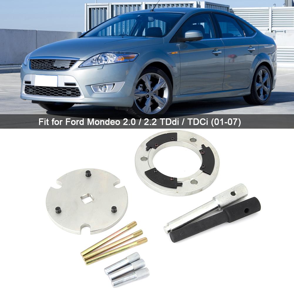 10 st Dieselmotor Kamaxling Låsverktygssats Passar för Ford Mondeo 2.0 2.2 TDDI TDCI 2001 2007