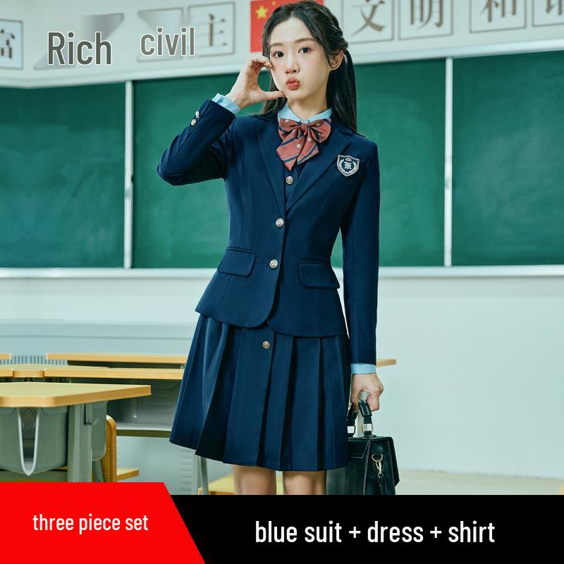 

Платье-костюм в стиле преппи для воспитателей детского сада – Профессиональный комплект рабочей одежды из двух предметов: юбка и пиджак для весны и осени L