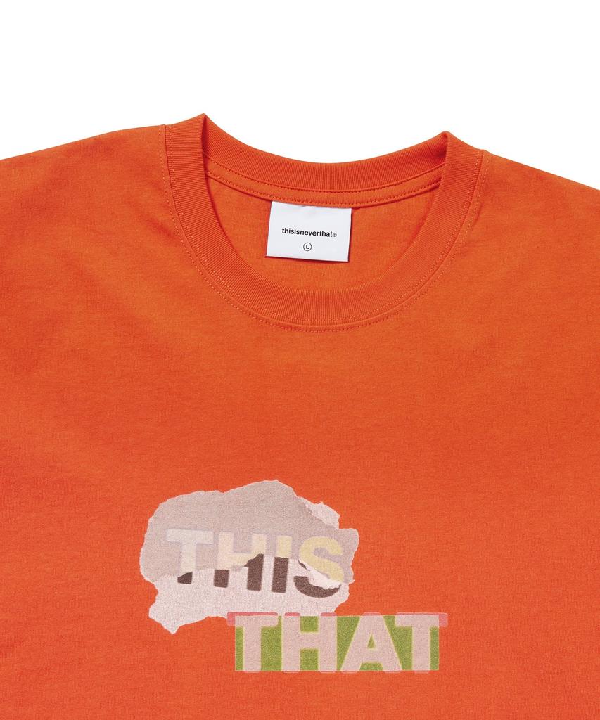 THISISNEVERTHAT This That Collage Tee Vermilion