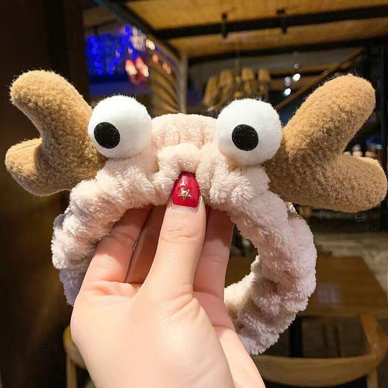 Non-Slip Cartoon Cat Ear Headband for Girls - Perfect for Face Washing and Mask Application