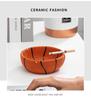 Banyan Anti-Fall Basketball Ashtray: Creative, Trendy, and Fly-Proof for Home or Office
