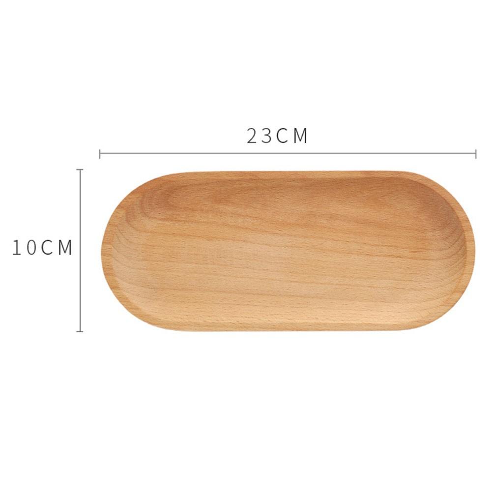 Paint-free Dessert Plate Round Snack Dried Fruit Plate