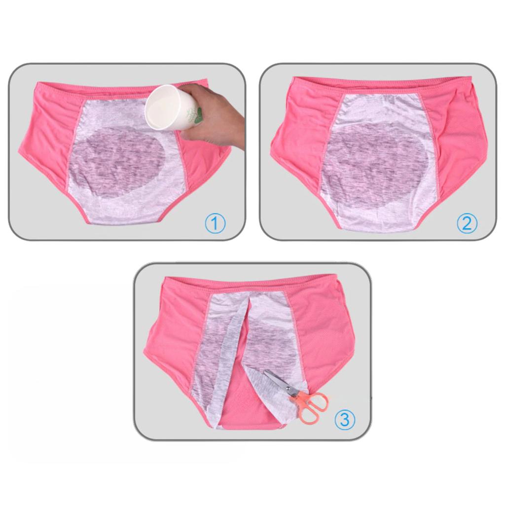 Pink Period Panties 6XL
