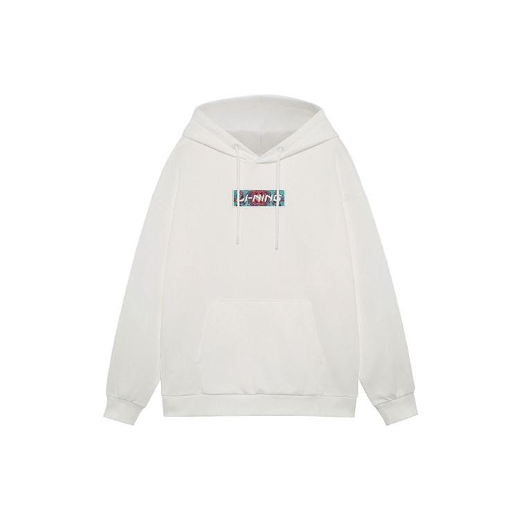 Li Ning Sports Fashion Collection Sweatshirt Unisex Ivory AWDRD42-7