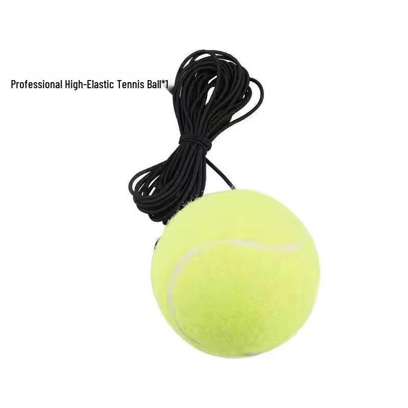Solo Tennis Trainer Racket with Rebound Ball for Outdoor Exercise