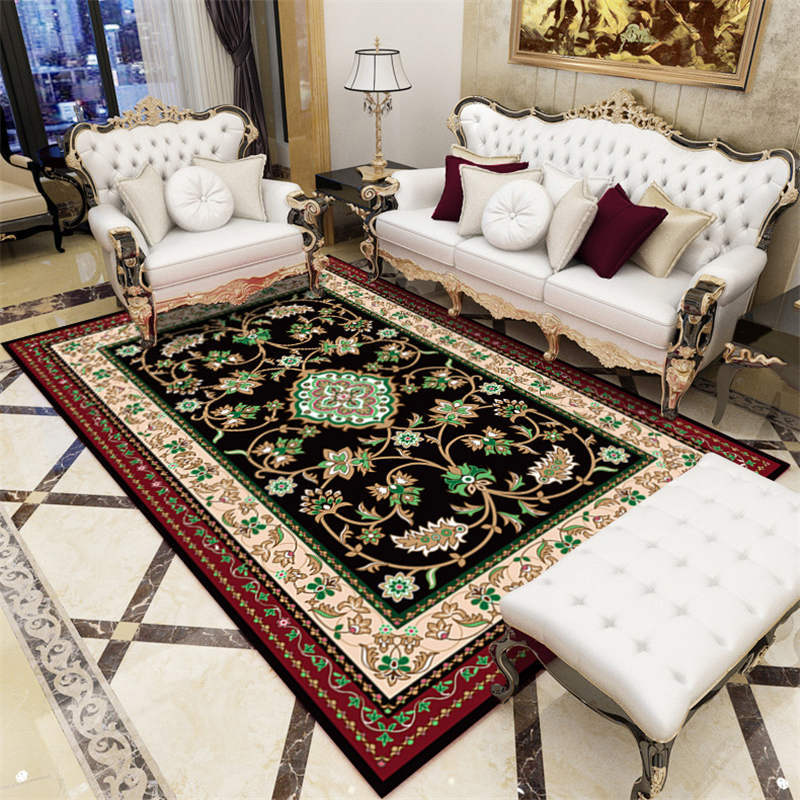 Koberec do obývacího pokoje Ložnicové předložky Kobercová podložka Moderní styl Konferenční stolek Podlahový polštář Koberec pod pohovku