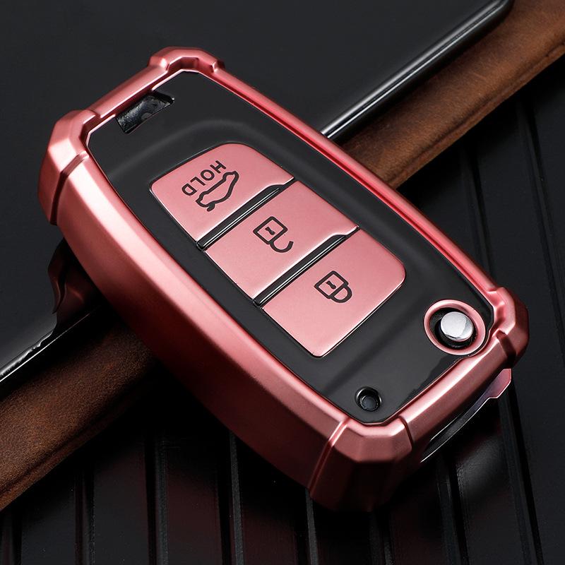 

Защитный чехол для ключа Hyundai Verna 2020 & Elantra - Противоударный чехол с пряжкой