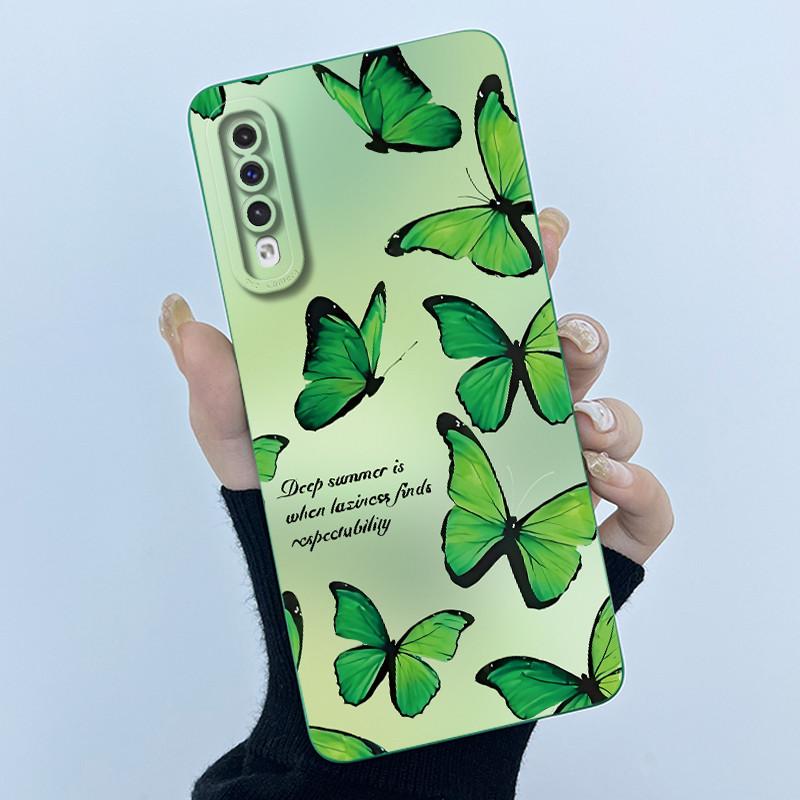 

Для Samsung Galaxy A50 A30s A50s Чехол Простота Масляная живопись Матовый Жидкий силикон Задняя крышка Для SamsungA50 Ударопрочный корпус Samsung A30s