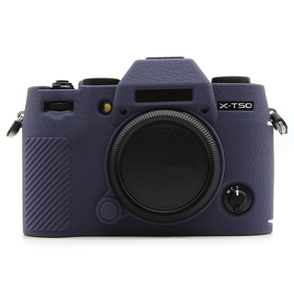 For Fujifilm X-T50 Camera Case Anti-Scratch Textured Silicone Protective Cover