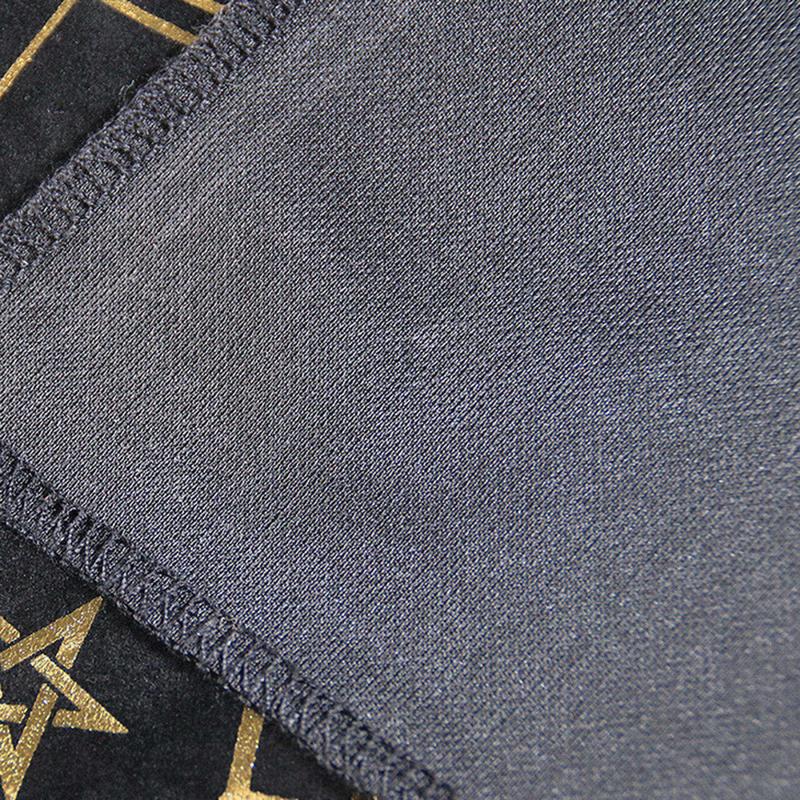Tarot Tablecloth High-end Velvet Tarot Divination Tablecloth Gold-rimmed Pentagram Altar Cloth Witches' Tablecloths Deerskin