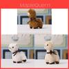 Lamb Plush Keychain Cute Cartoon Soft Toy For Bags And Keys