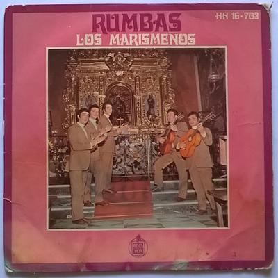 7inch Record LOS MARISMENOS  Rumbas HH16703 HISPAVOX 1969 Spain Latin Used