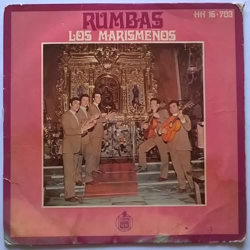 

7inch Record LOS MARISMENOS Rumbas HH16703 HISPAVOX 1969 Spain Latin Used