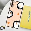 Cute Kawaii Penguin Phone Case For Samsung Galaxy S26 S25 S24 Ultra S20 S21 S22 S23 Plus S10 S24 FE S25 FE Cover