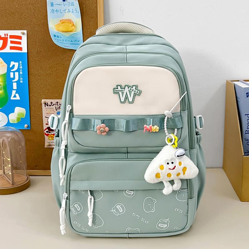 Schoolbag backpack for women's small fresh junior high school primary school students 45th and 6th grade girls backpack New student schoolbag