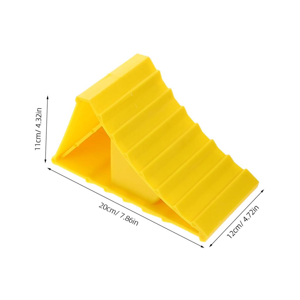 INOOMP 1 Pair Car Tire Stopper Garage Car Stopper Garage Floor Tire Stop Garage