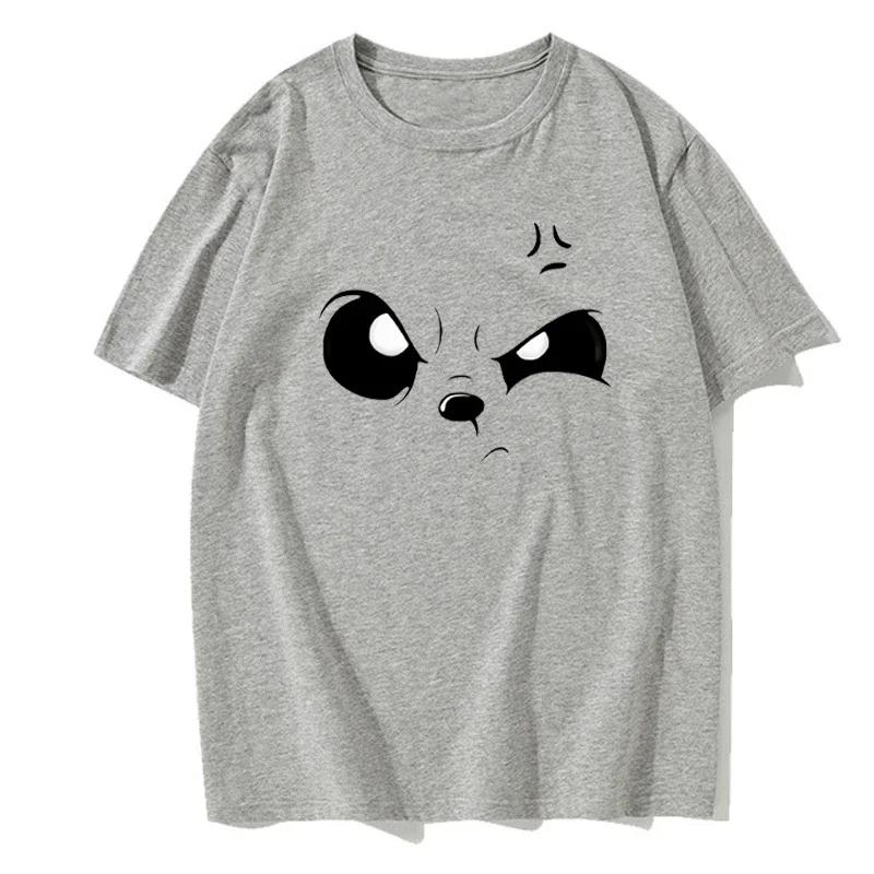 Summer Men's Round Neck Cute and Fun Printed T-shirts, Fashionable, Casual and Versatile Daily T-shirts for Men