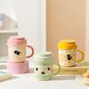 Cartoon Katze Keramiktasse Keramik Kaffeetasse Trinkgeschirr Bierkrüge Lustige Tassen Originale Frühstückstassen Tasse für Tee Personalisiertes Geschenk